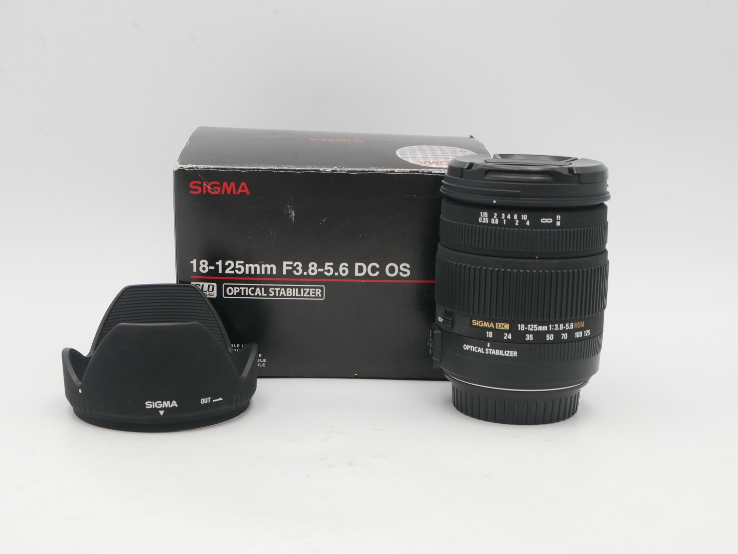 Sigma 18-125mm f/3.8-5.6 DC OS HSM