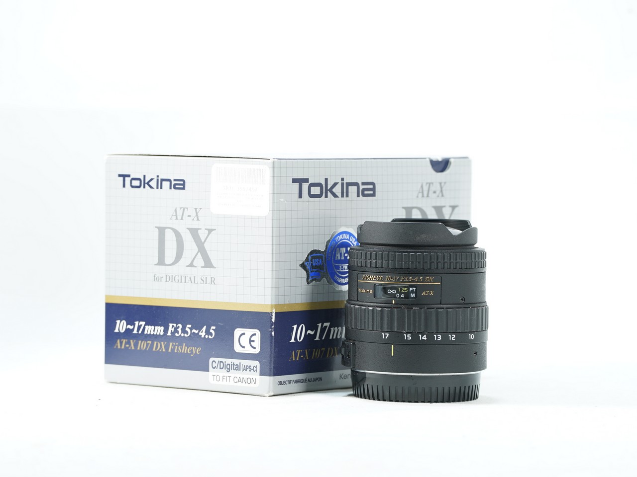 Tokina AT-X 10-17mm f/3.5-4.5 DX Fish-eye