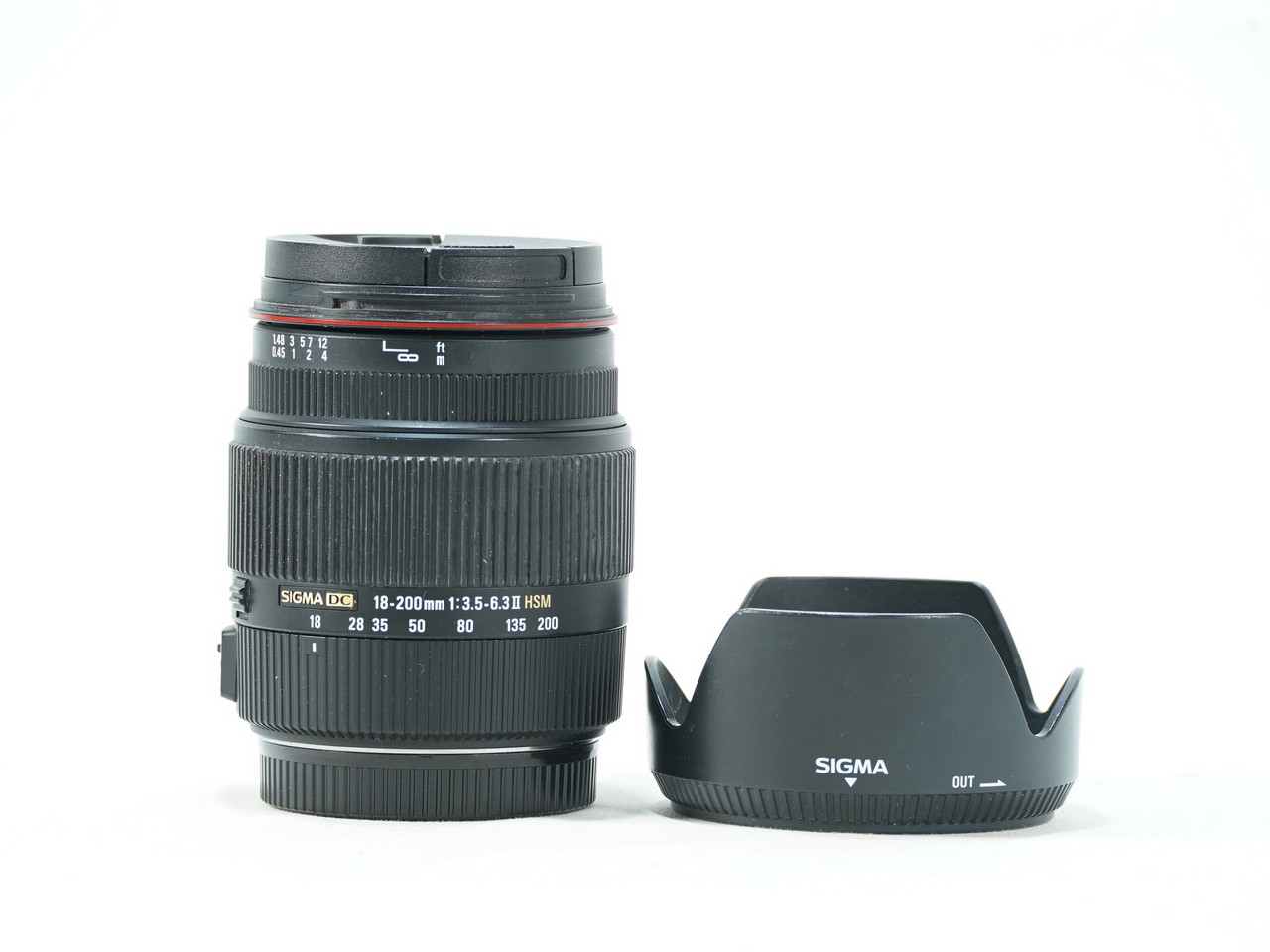 Sigma 18-200mm f/3,5-6,3 II DC OS HSM