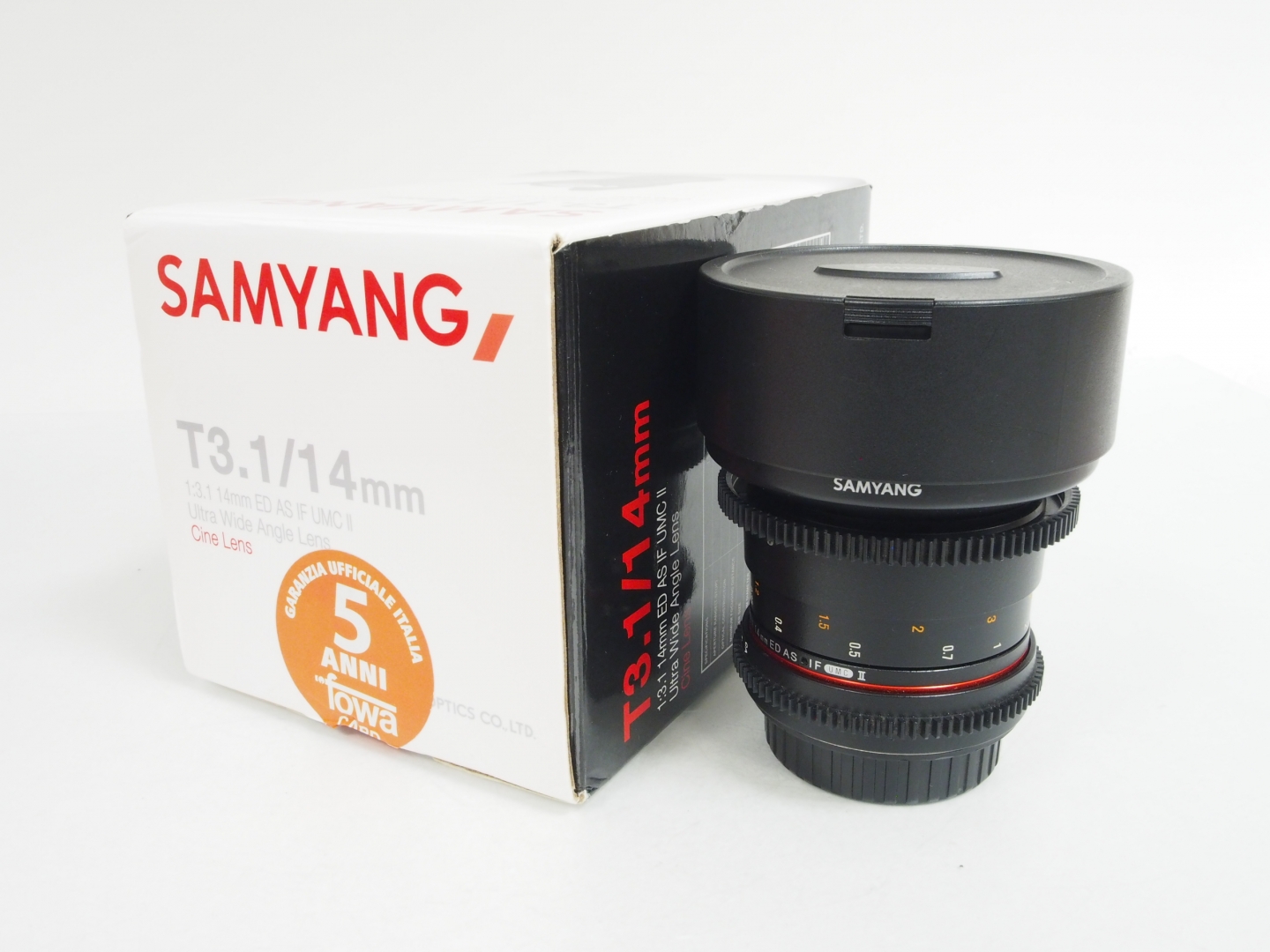 Samyang 14mm T3.1 ED AS IF UMC II