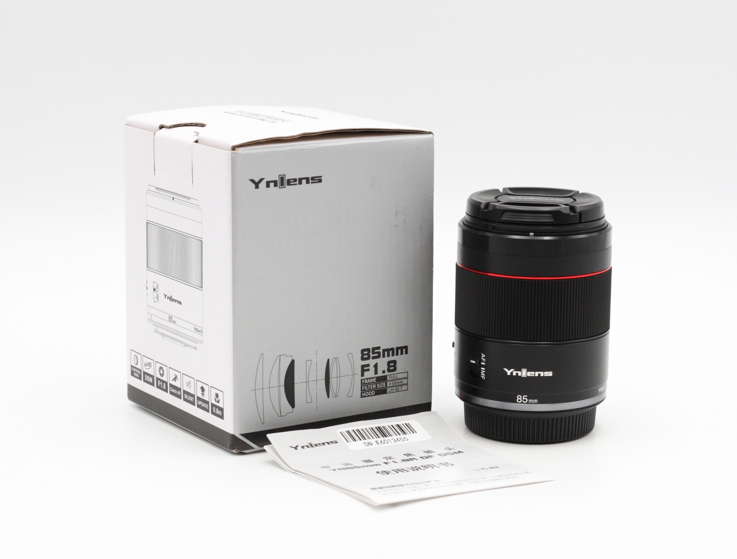 Ynlens 85mm f/1.8 R DF DSM