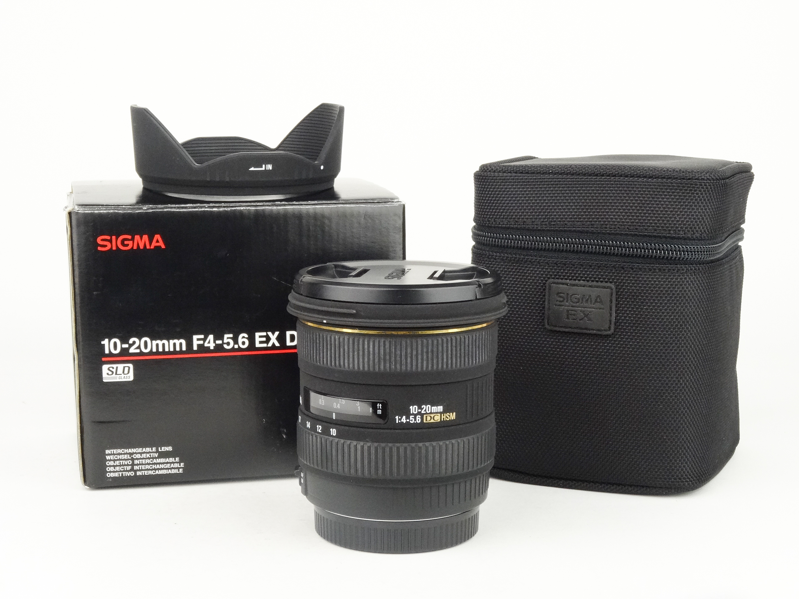 Sigma 10-20mm f/4-5.6 EX DC HSM