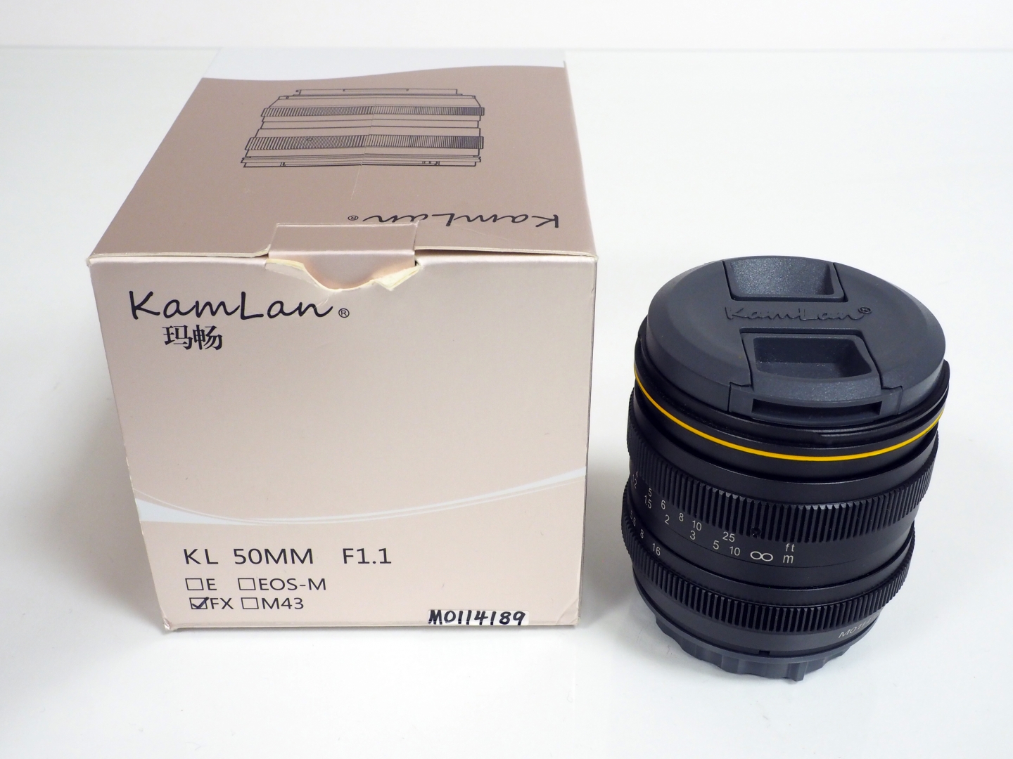 Sainsonic Kamlan 50mm f/1.1