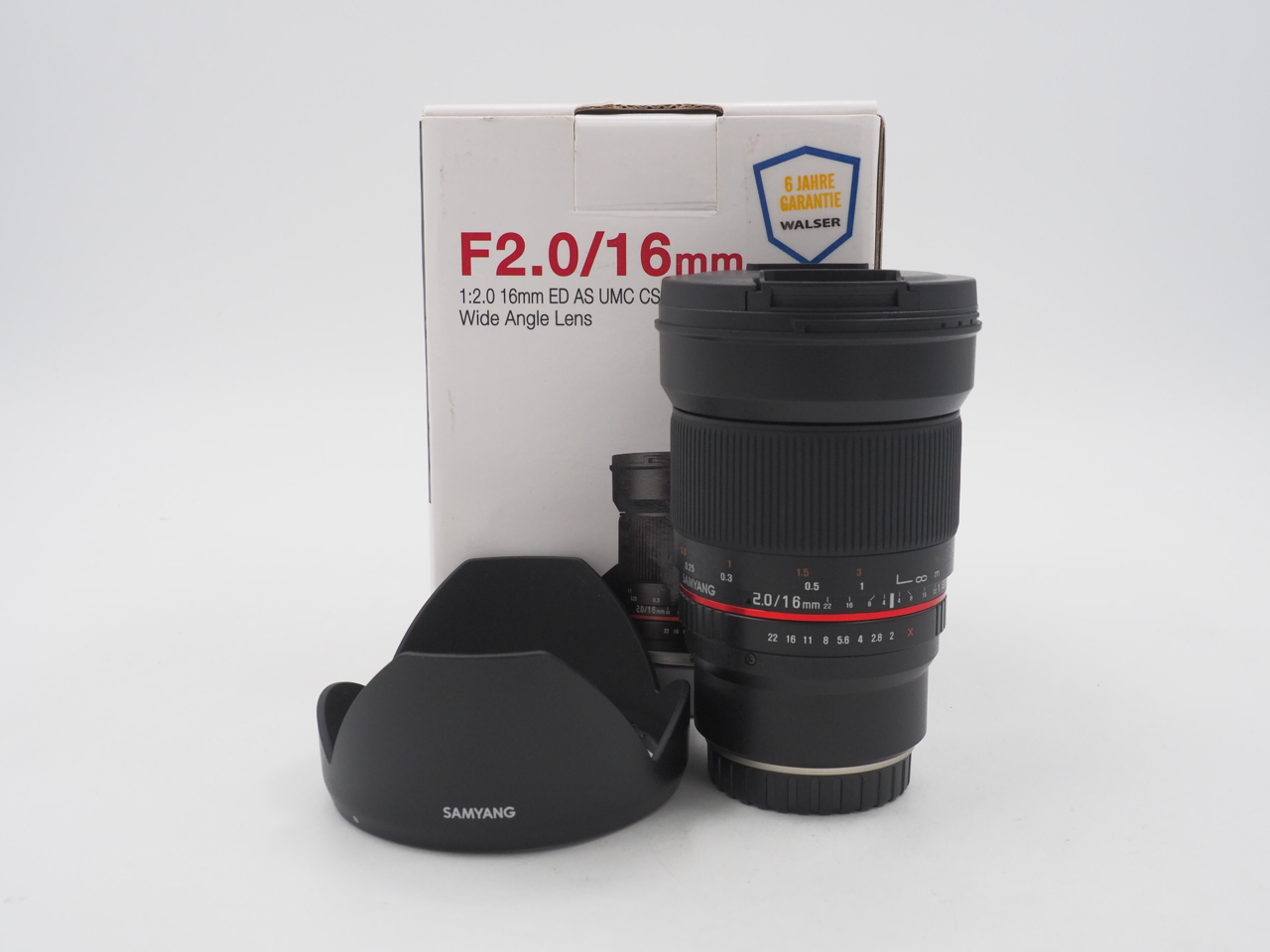 Samyang 16mm f/2.0 ED AS UMC CS