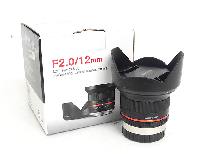 Samyang 12mm f/2 NCS CS