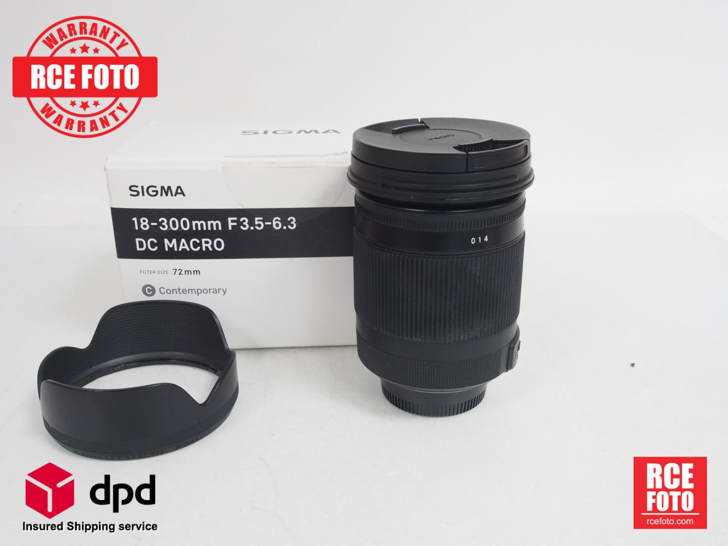 Used Sigma 18-200mm f/3.5-6.3 DC Macro OS HSM C - RCE Foto
