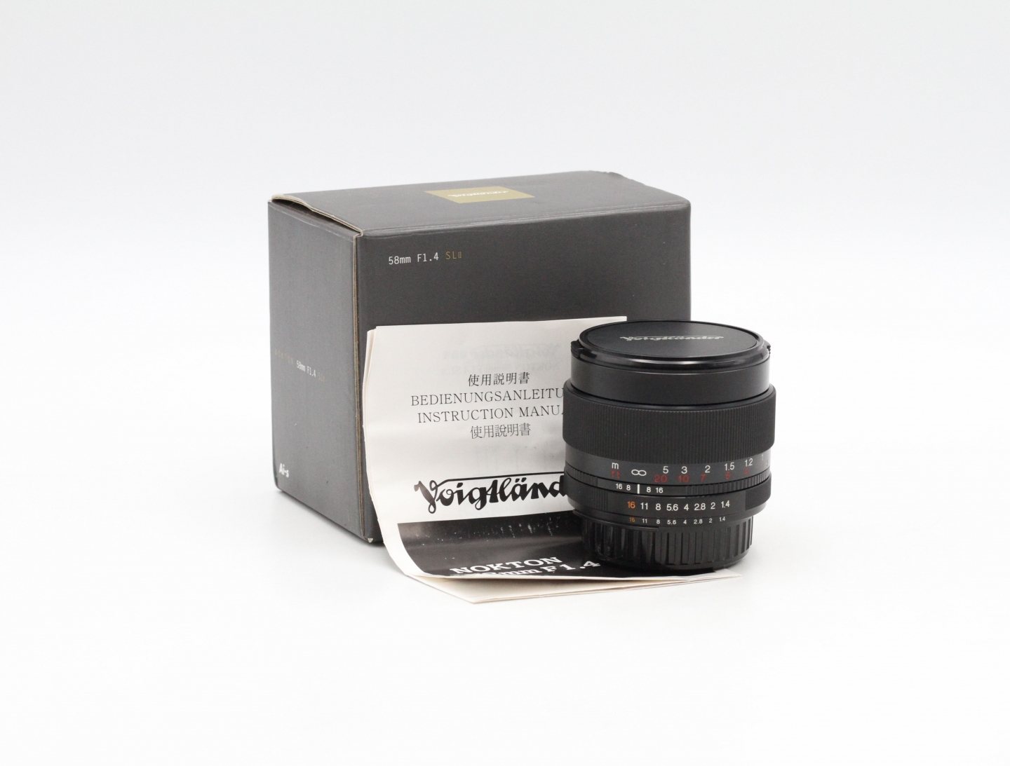 Voigtlander SL II 58mm f/1.4 Nokton - S