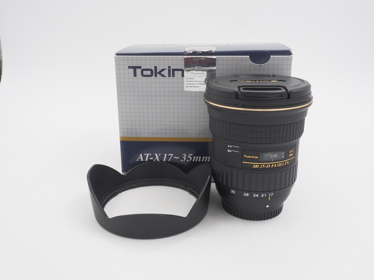 Tokina AF 17-35mm f/4 AT-X Pro FX