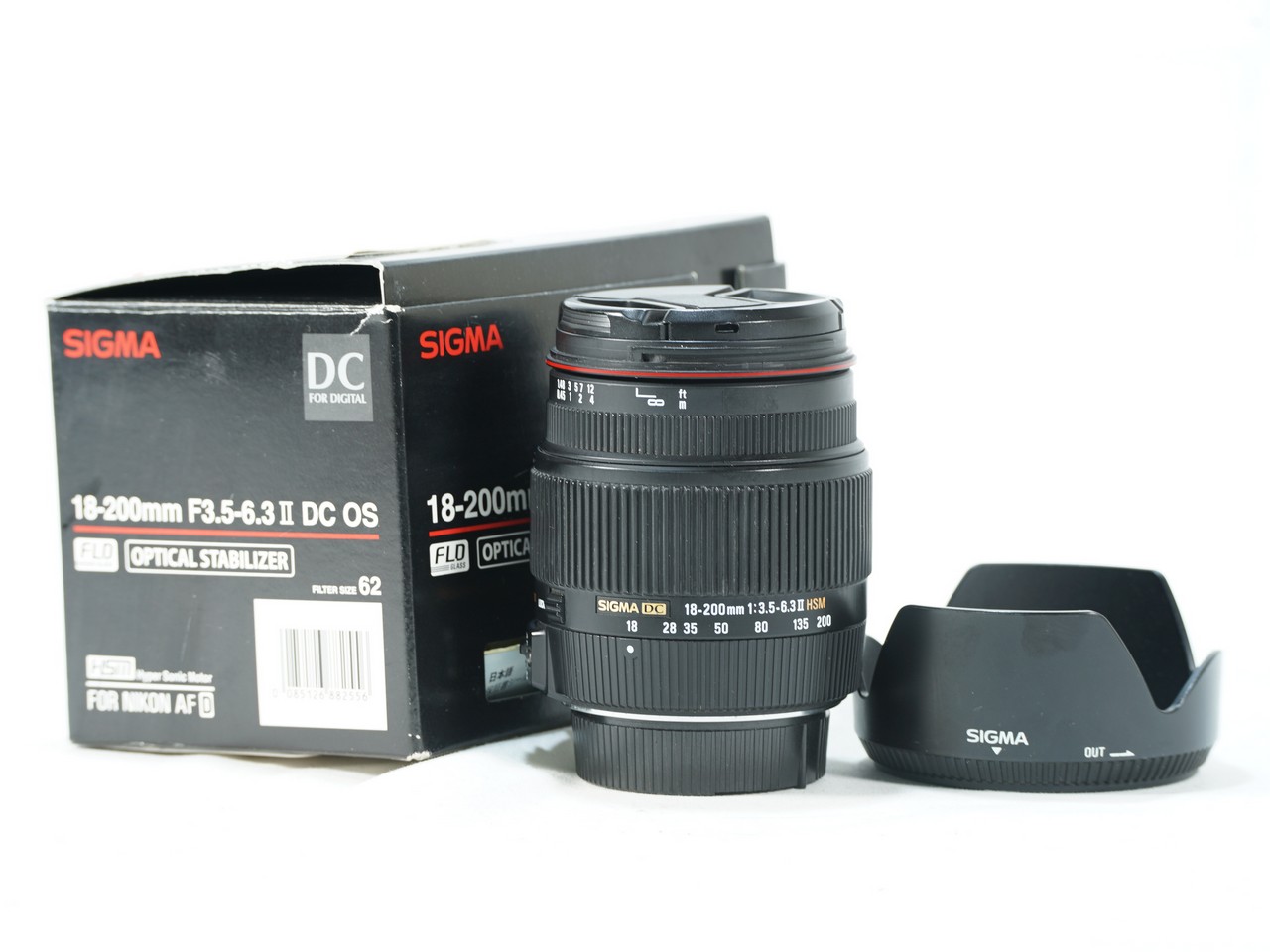 Sigma 18-200mm f/3.5-6.3 II DC OS