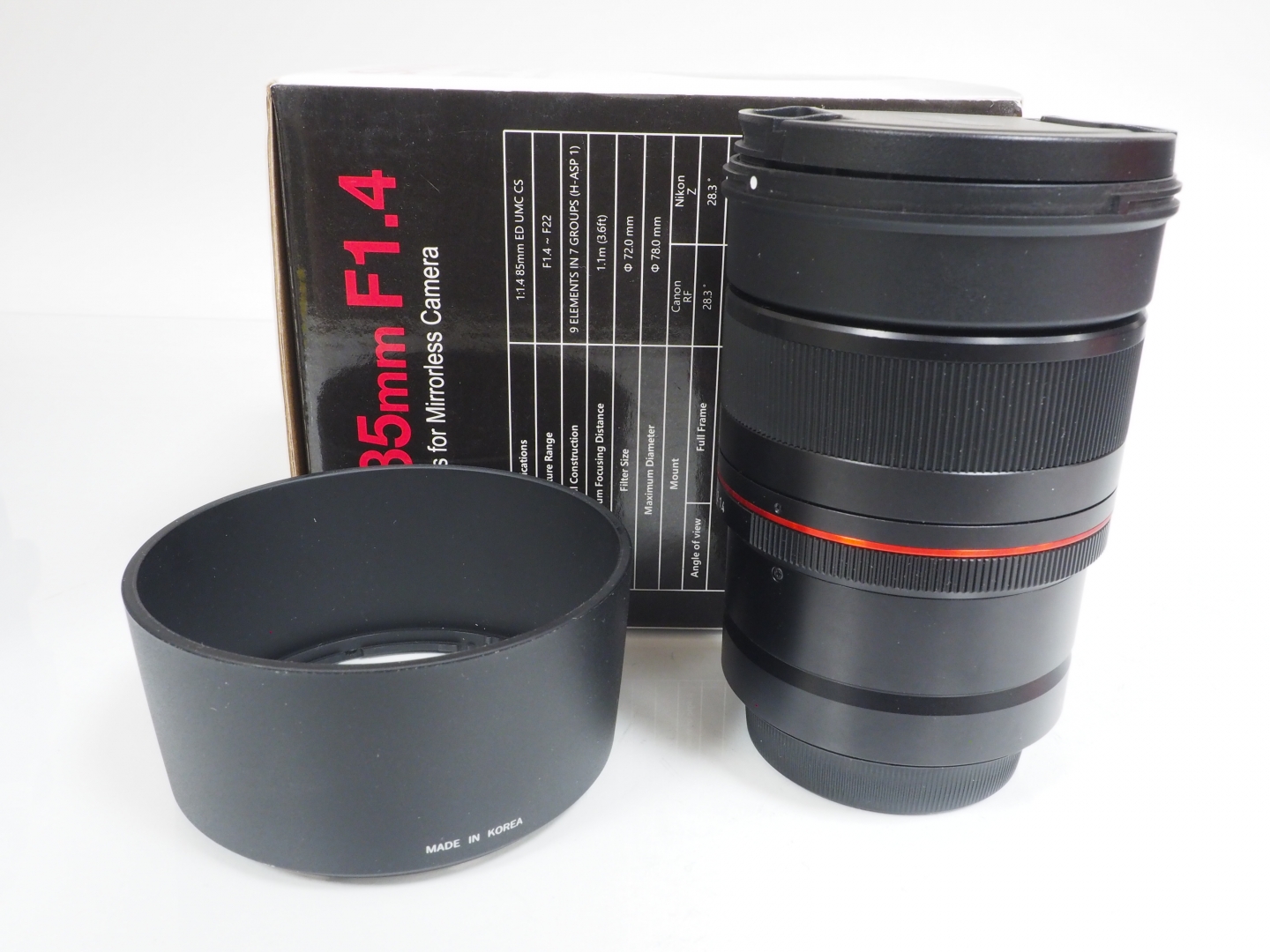 Samyang MF 85mm f/1.4 Z