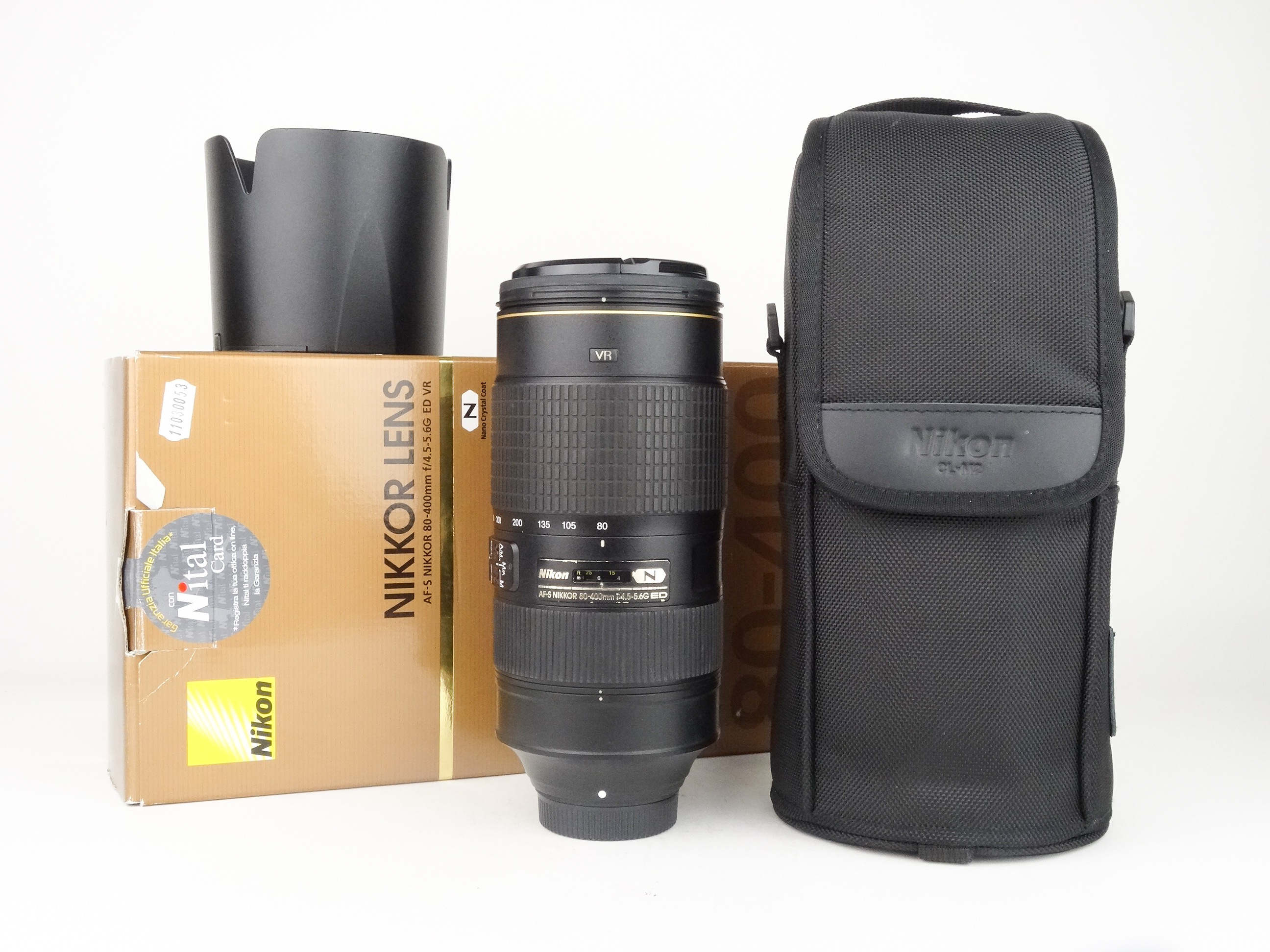 Nikon AF-S 80-400mm f/4.5-5.6 G ED VR