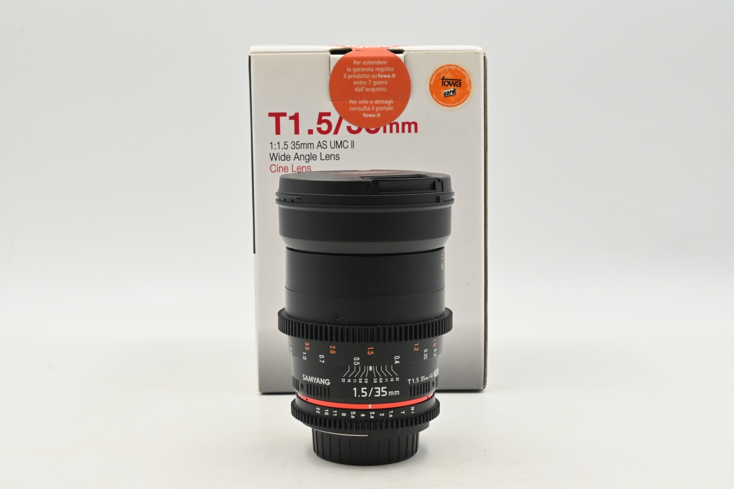 Samyang 35mm T/1.5 AS UMC II