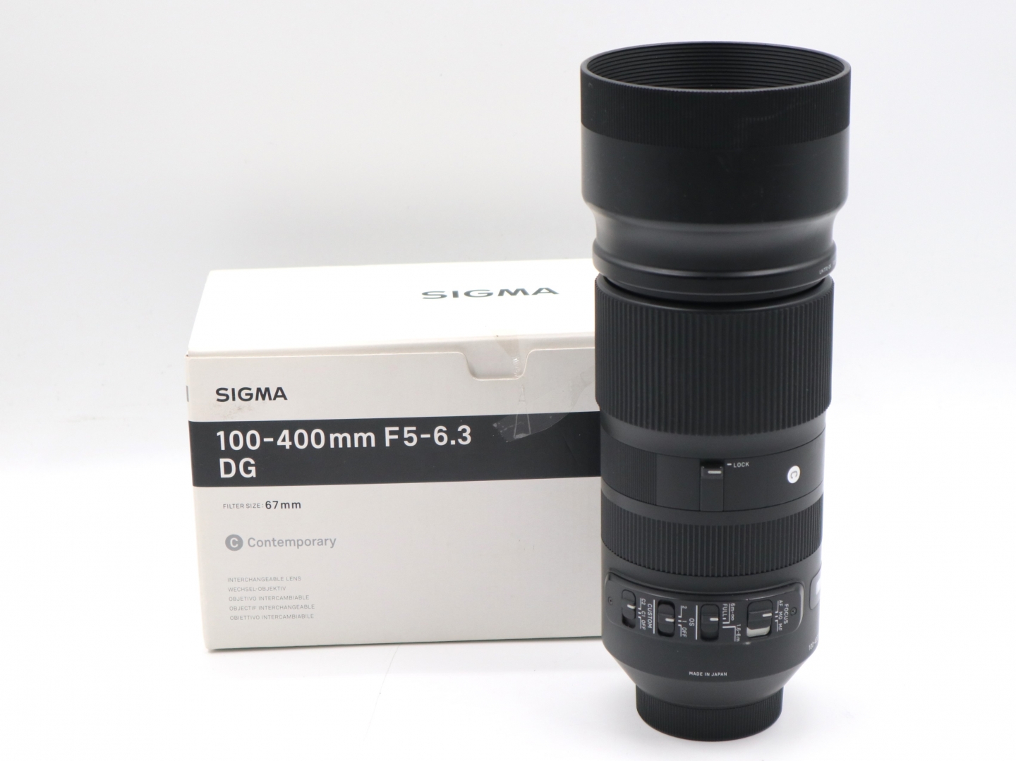 Sigma 100-400mm f/5-6.3 DG OS HSM C