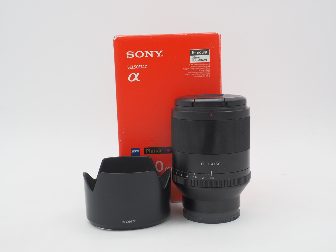 Sony FE 50mm f/1.4 ZA Planar T*