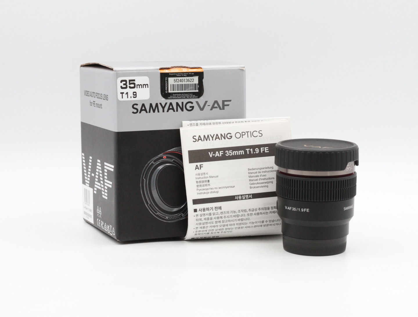 Samyang V-AF 35mm T1.9 FE