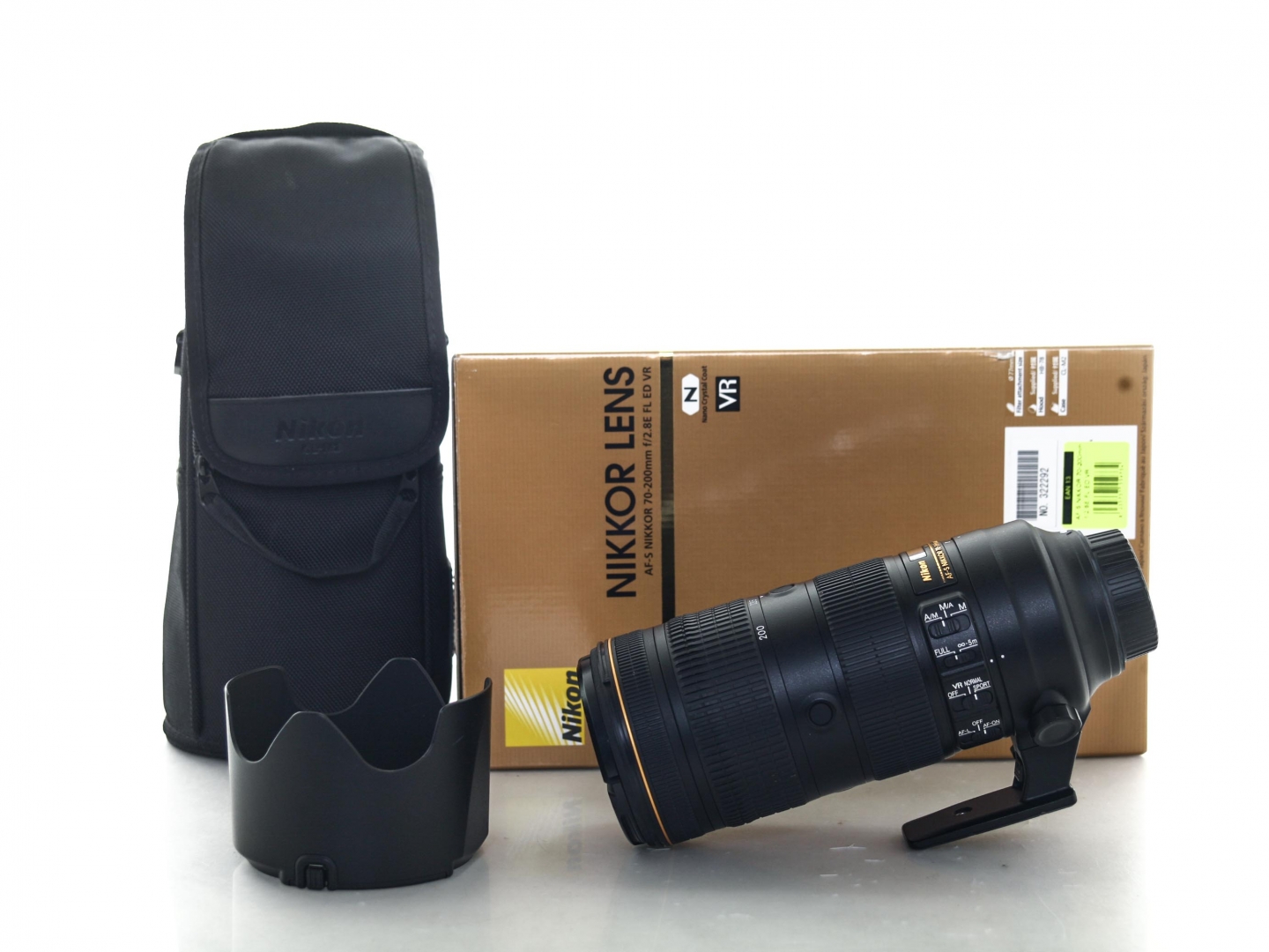 IShoot Attacco A Collare Per Treppiede Sostitutivo Per Nikon AF-S 70-200mm F/2.8E FL ED VR