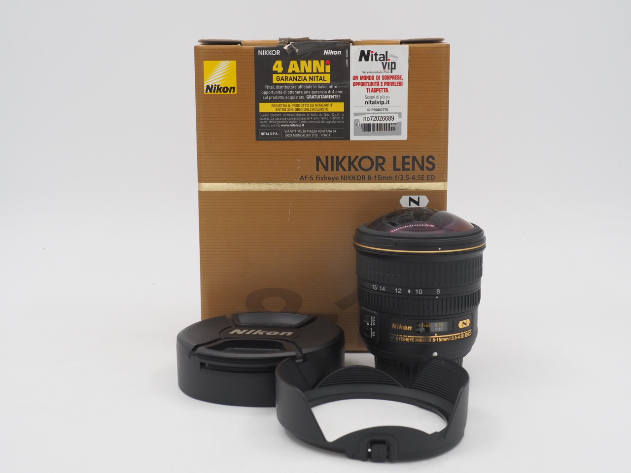 Nikon AF-S 8-15mm f/3.5-4.5 E ED Fisheye